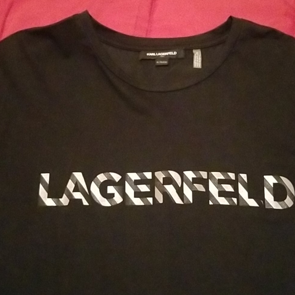 Black designer tee worn once.